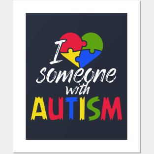 Autism Puzzle Shirt Autism Love Shirt Posters and Art